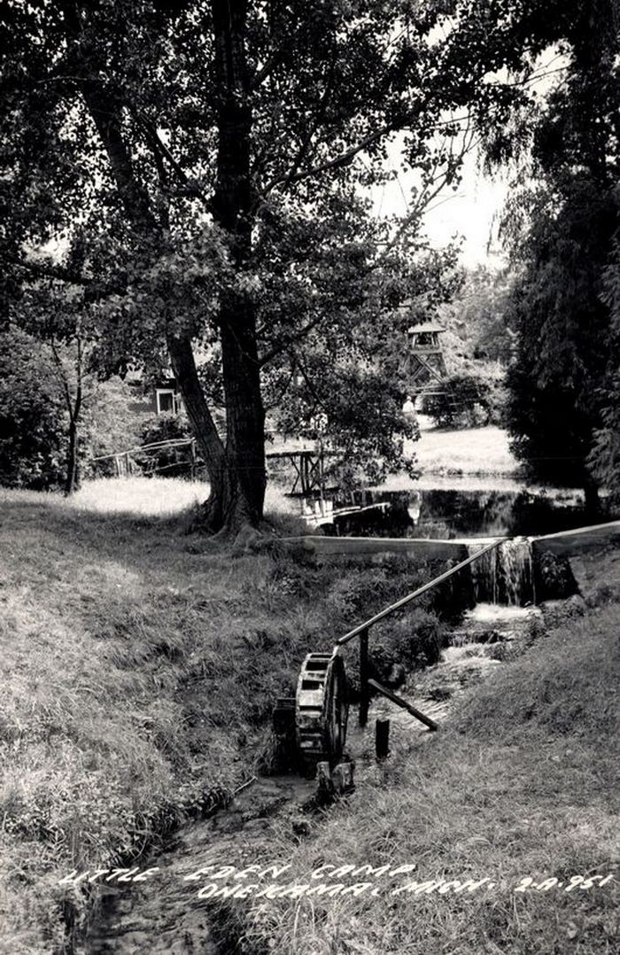 Little Eden Camp - Vintage Postcard (newer photo)